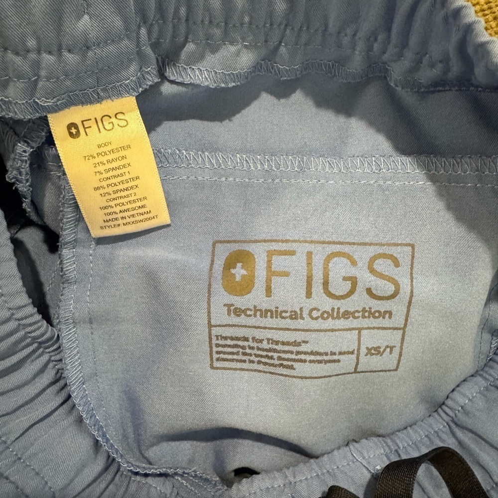 Fig’s Ceil Blue Tansen Jogger Pants XS - Picture 7 of 9